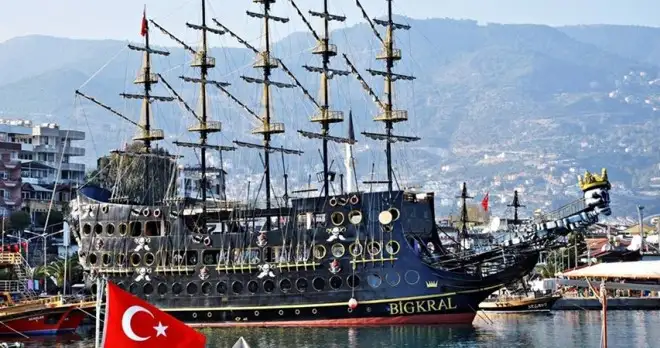 Big Kral Pirate Ship Side Boat Trip 1